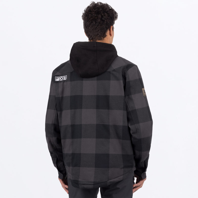 TimberInsulatedFlannel_Jacket_U_CharcoalBlack_231117-_0810_back