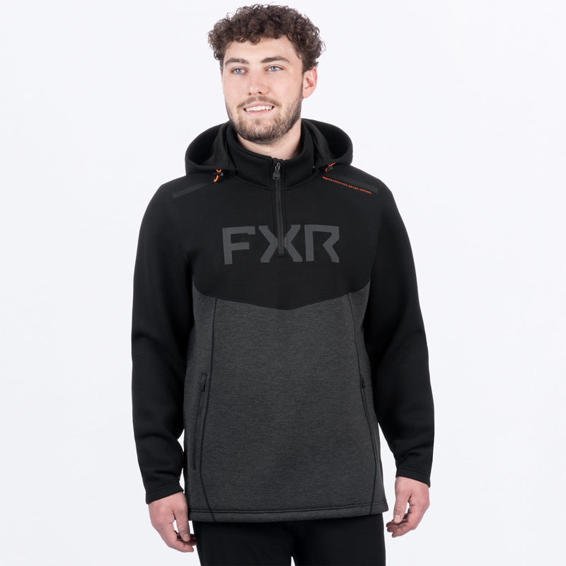 MAltitudeTech_QuarterZipHoodie_BlackChar_SKU_261107-_1008_Front
