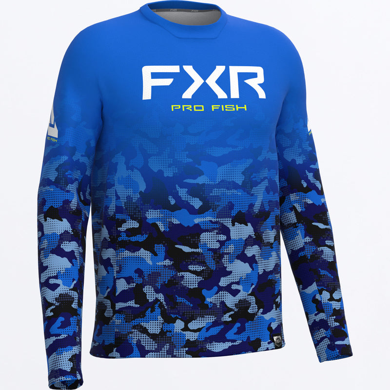 ウェア DERBY CAMO AIR UPF LONGSLEEVE FXR XL Men's Derby Drift Camo Air UPF Longsleeve – FXR Racing USA