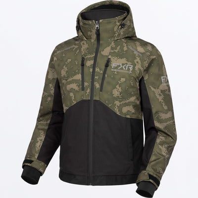MEvolutionFXTechShell_Jacket_MossShiftCoverBlack_SKU_270959-_7610_Front