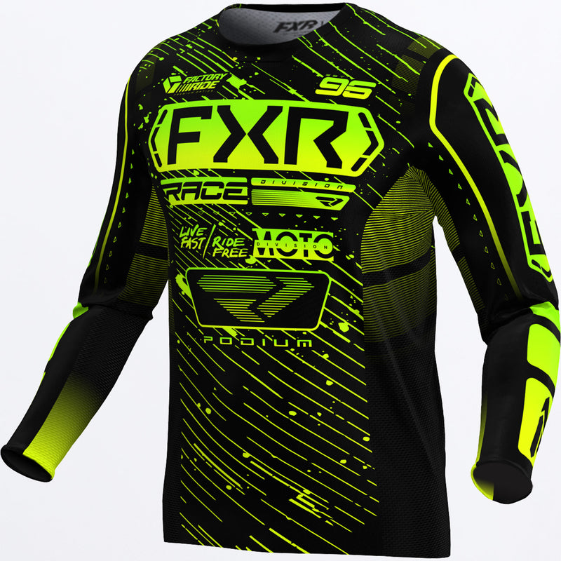 Podium_MXJersey_Yth_BlkHiVisLime_253304-_1065_front