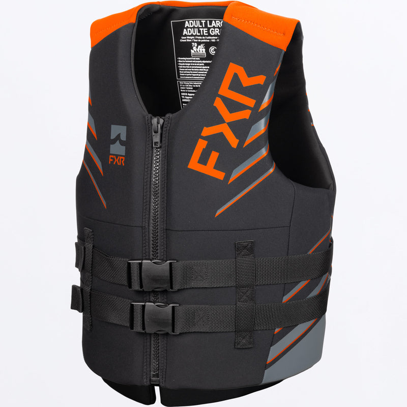 Podium_LifeJacket_Adult_BlkOrange_241970-_1030_front