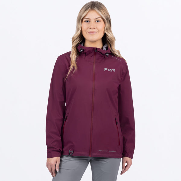 AdventureLiteTriLaminate_Jacket_W_Merlot_242206-_2700_front